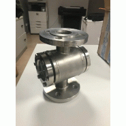 Vanne calibrée en acier inoxydable 316l d'occasion dn40 pn16