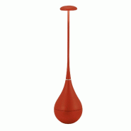 Zafferano Dondolina - Lampe de table LED rechargeable IP65, sans fil, variateur - Design italien, couleur rouge - rouge 8054040727214