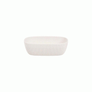 ADRIER - CC-0192-WHT - (Pack de 6 unités) - Bol rectangulaire 500 ml GN 1/9 - Blanc - blanc plastique CC-0192-WHT