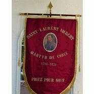 Bannière de saint-laurent et saint-eugène