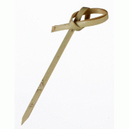 Brochette bambou ruban 6cm - par 200