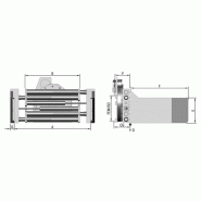 C2f pinces multi-applications rotatives - 360° sans fin rmpc 10 - 15