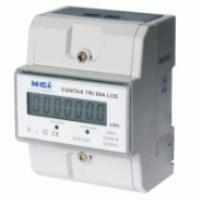 Sous compteur électrique monophasé 80A max modulaire, Simple tarif