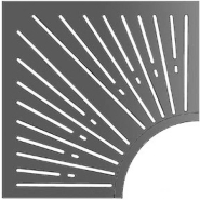 Grille d'arbre en fonte ductile FGS 500 à poser sur cadre acier en 2 parties - Série lourde - THAÏS_1