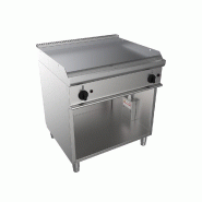 ITALCONCEPT L2G Fry-Top Gaz Lisse Sur Placard Ouvert - 3616350181299