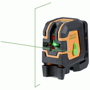 Laser croix automatique Geo1X-GREEN boîtier caoutchouté noir/orange 30 m Geo Fennel - noir matière synthétique 787619