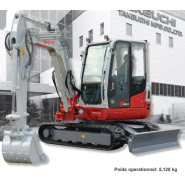 Mini-pelle polyvalente - Takeuchi TB250-2