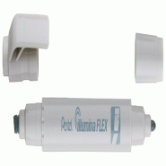 Pentel Surligneur bi-pointe Illumina Flex, pointes biseau de 4,2 mm / fine de 2,5 mm, encre grise - gris plastique 4711577053790