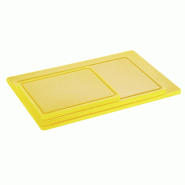 Planche à découper PRO 32x26 W-R A120528 Bartscher - Jaune Planche à découper PRO 32x26 W-R A120528 Bartscher - Jaune