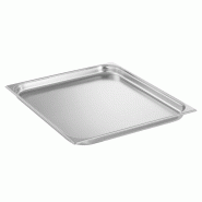 Plaque inox GN 2/1 (P)40 mm empilable Plaque inox GN 2/1 (P)40 mm empilable