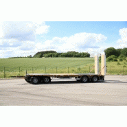 Semi-remorque max trailer max600 - 3 à 4 essieux