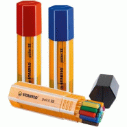 STABILO point 88 Big point Box - Astuccio in plastica da 20, 20 Pezzi - multicolore 8820-1