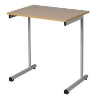 Table fixe ou réglable - Piètement à dégagement latéral - Structure robuste avec roulettes pivotantes - ALGO Table fixe ou réglable - Piètement à dégagement latéral - Structure robuste avec roulettes pivotantes - ALGO