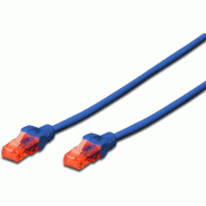 ASSMANN digitus câble patch cat 6 u/utp - lszh, 2 m, bleu - bleu dk-1617-020/b