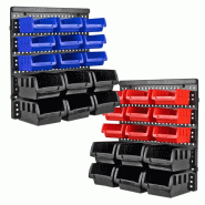 Bacs à bec - bacs de rangement 30 pièces - avec fixation - ksr30 Bacs à bec - bacs de rangement 30 pièces - avec fixation - ksr30