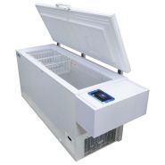 Congélateur horizontal -40°C, froid statique, thermostat électronique et fermeture à clé