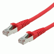 Cordon Cat.6A (Class EA) FTP AWG26, rouge, 7 m_0