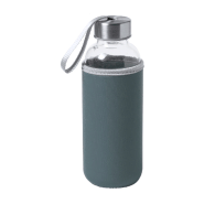 Gourde de sport en verre - 420 ml - Néoprène rouge avec dragonne - Non compatible boissons gazeuses Gourde de sport en verre - 420 ml - Néoprène rouge avec dragonne - Non compatible boissons gazeuses
