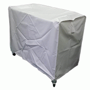 Housse de protection pvc gris Hana modèle bas - Housse de protection pvc gris Hana modèle bas -