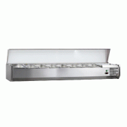 Kit réfrigéré à couvercle en inox 1800mm L2G