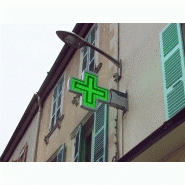 Panneaux d'affichage extérieur enseigne de pharmacie