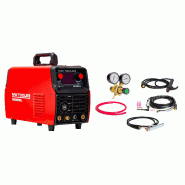 Poste à souder TIG AC/DC 200 A Inverter - Aluminium & Acier - TIG Pulse et MMA - Grand écran MW Tools TIG206PACL
