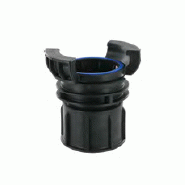 Raccord symétrique Guillemin avec verrou BSP femelle - Polypro - DN 50 - YGFGPP050V