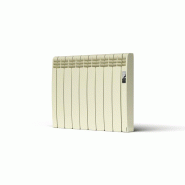 Radiateur SERIE D Design 8 éléments 1500W Blanc perlé - Rointe - DFR1500R1013T2_0