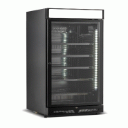 Réfrigérateur 1 porte vitrée  avec canopy  Combisteel -  7086.0010 - noir 7086.0010