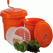 Schneider - Essoreuse à salade PP, Ø 420 mm, hauteur : 515 mm 25 litres - rouge plastique polypropylène 290170 Schneider - Essoreuse à salade PP, Ø 420 mm, hauteur : 515 mm 25 litres - rouge plastique polypropylène 290170