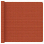 VidaXL Écran de balcon Orange 90x400 cm PEHD Modèle Relax Pro - 311021