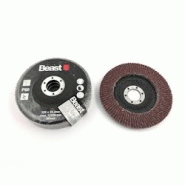 3 Disques Lamelles Bombés D. 125 x Al. 22,23 mm Gr 60 Corindon pour Bois, Métal - 739536 - Beast - gris 5907698022381 3 Disques Lamelles Bombés D. 125 x Al. 22,23 mm Gr 60 Corindon pour Bois, Métal - 739536 - Beast - gris 5907698022381