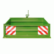Benne agricole 3 points pour tracteur 1500 S CAT I-CAT II 0,55 m3 Benne agricole 3 points pour tracteur 1500 S CAT I-CAT II 0,55 m3