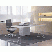 Bureau droit professionnel Let's Work - individuel avec retour et caisson 4 tiroirs - dimensions 120/140/160/180 x 80 cm Bureau droit professionnel Let's Work - individuel avec retour et caisson 4 tiroirs - dimensions 120/140/160/180 x 80 cm