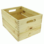 Cagette de présentation fruits et légumes 36x27x20cm - Cagette de présentation fruits et légumes 36x27x20cm -
