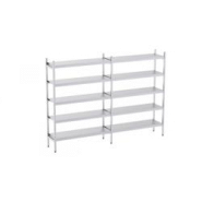 Distform Rayonnage en Acier Inoxydable Linéaires 3090 à 3920 mm 5 Niv P400 Acier inoxydable 3920x400x400x1800mm - 651637031907 Distform Rayonnage en Acier Inoxydable Linéaires 3090 à 3920 mm 5 Niv P400 Acier inoxydable 3920x400x400x1800mm - 651637031907