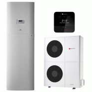 Ensemble Pompe à chaleur Air / Eau Genia Air 12 kW Monophasé chauffage et ECS 190L + régulation MiPro Sense radio - Saunier Duval - SAUAIR12ECSM_0