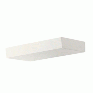 Fabas Luce Applique Murale Led Emma 27W 3000K 2250Lm Blanc Aluminium 28X16,5X5Cm - Applique Murale Design Moderne Pour Éclairage Intérieur À Intens