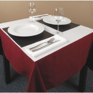 LOT DE 500 SURNAPPES BLANCHES JETABLES 700 X 700MM LOT DE 500 SURNAPPES BLANCHES JETABLES 700 X 700MM