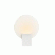 Nordlux Applique murale HESTER  Matière plastique Blanc, H.25.5 - IP44 - LED Module / Intérieur - blanc 5704924002649