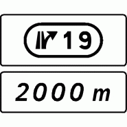 Panneau directionnel D73 - Sortie - WP Signalisation - Gamme Innov - Résine thermoplastique Panneau directionnel D73 - Sortie - WP Signalisation - Gamme Innov - Résine thermoplastique