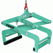 Pince de levage PZM-T50 - Capacité 3 750 kg - IMER - 02PZM38MS