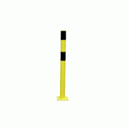Poteau de protection jaune et noir 159 x 1200 - 190204 Poteau de protection jaune et noir 159 x 1200 - 190204