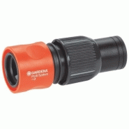 Raccord de tuyau d'arrosage grand débit profi 19 mm