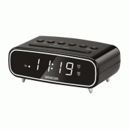 Radio-réveil SRC 2600 B Radio FM PLL plastique brillant noir 138 x 56 x 90 mm SENCOR - noir plastique SEN8590669378128