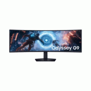 Samsung G91F écran plat de PC 124,5 cm (49") 5120 x 1440 pixels Dual QHD LCD Noir