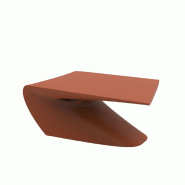 Table basse design in & out WING - argile