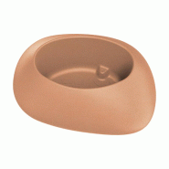 WellHome - Pot de fleurs en polyéthylène rotomoulé 8L 50x40x24cm en coloris Terracotta - Yeke - orange plastique WH17364