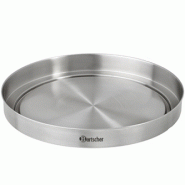 Couvercle de maintien au chaud pour tasses - acier inoxydable - adapté marmite à vin chaud - diamètres 354 mm et 400 mm Couvercle de maintien au chaud pour tasses - acier inoxydable - adapté marmite à vin chaud - diamètres 354 mm et 400 mm