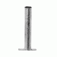 Fourreaux ronds - amovibilités simples - Ø60mm à Ø114mm - acier galvanisée anti-corrosion - 2 Kg Fourreaux ronds - amovibilités simples - Ø60mm à Ø114mm - acier galvanisée anti-corrosion - 2 Kg